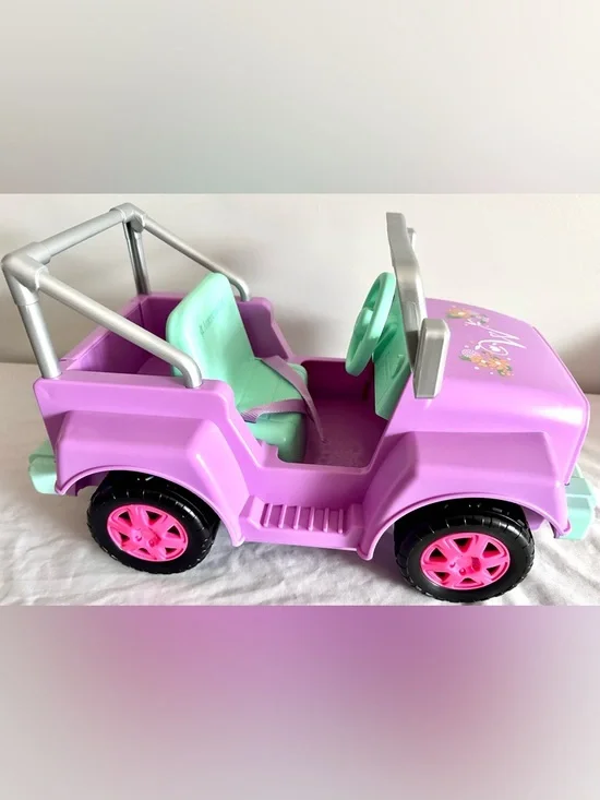 American Girl Wellie Wishers Garden Adventure Jeep Picnic Bundle Lights & Music - Picture 7 of 9